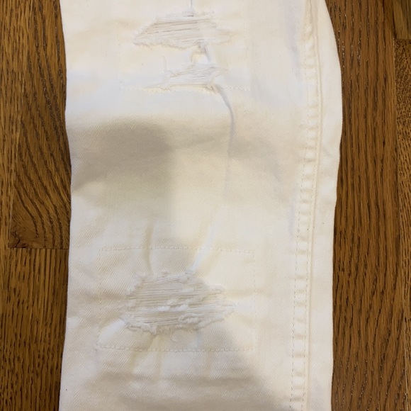 2 pairs abercrombie kids white and pink jeans - Picture 3 of 11